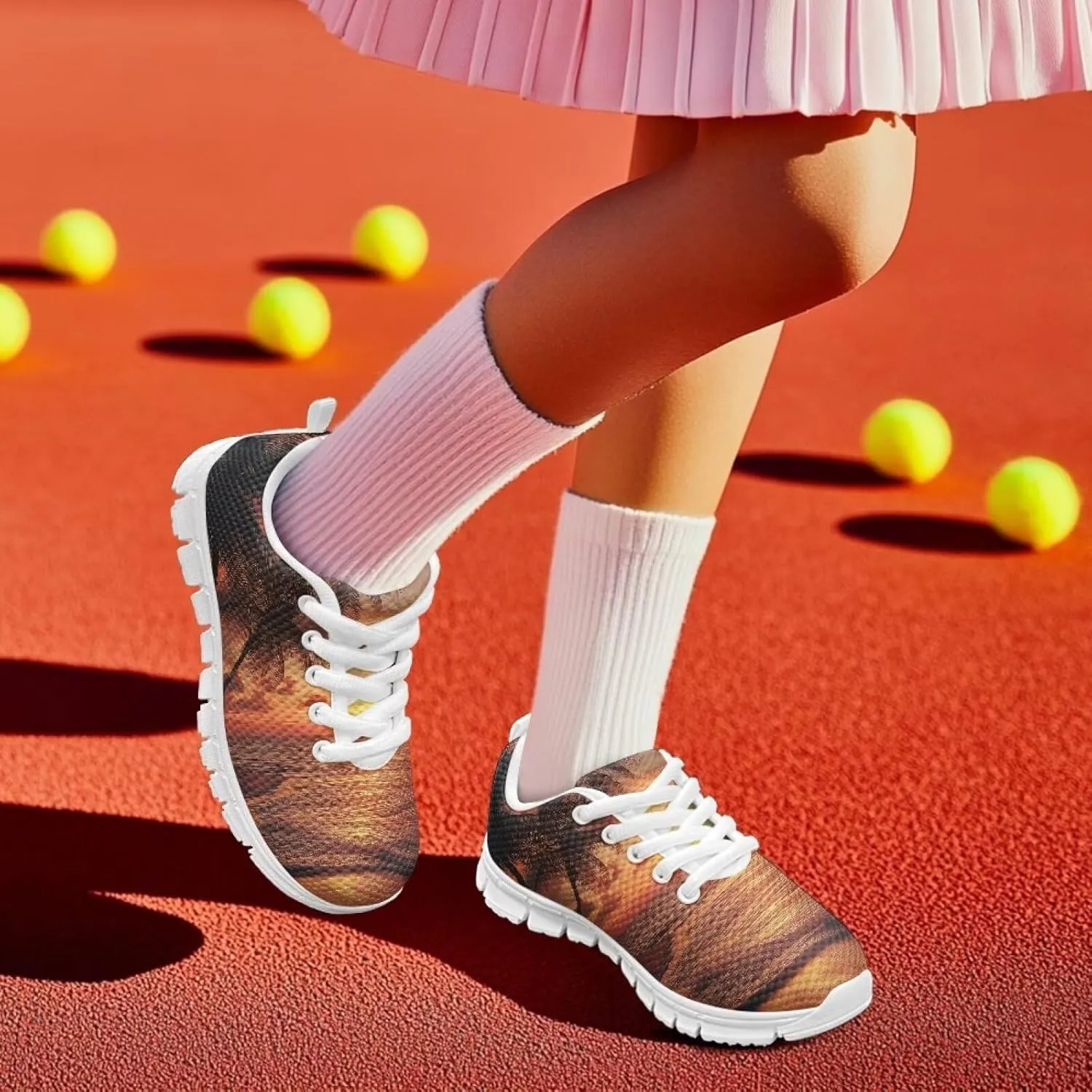 Cumagical Kids Athletic Shoes Lightweight Running Breathable Sports Sneakers for Boys Girls