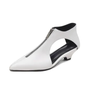 Cut out Ankle Boots - Amelia