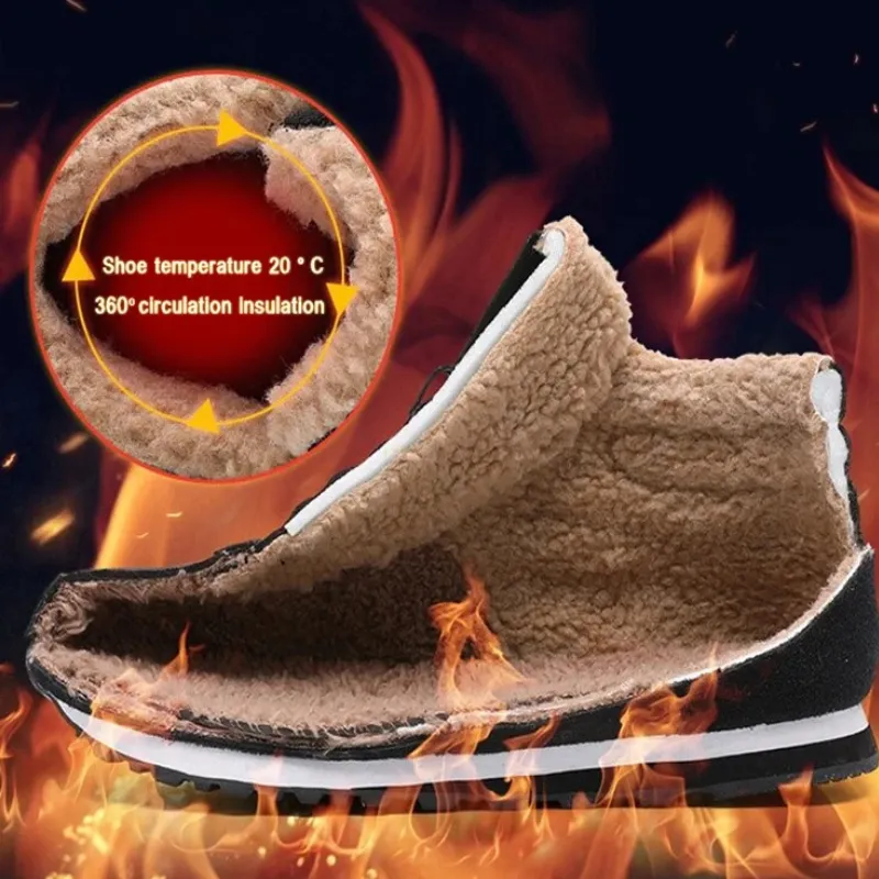 Cuzcare Orthopedic Ankle Boots for Women Comfortable Super Warm