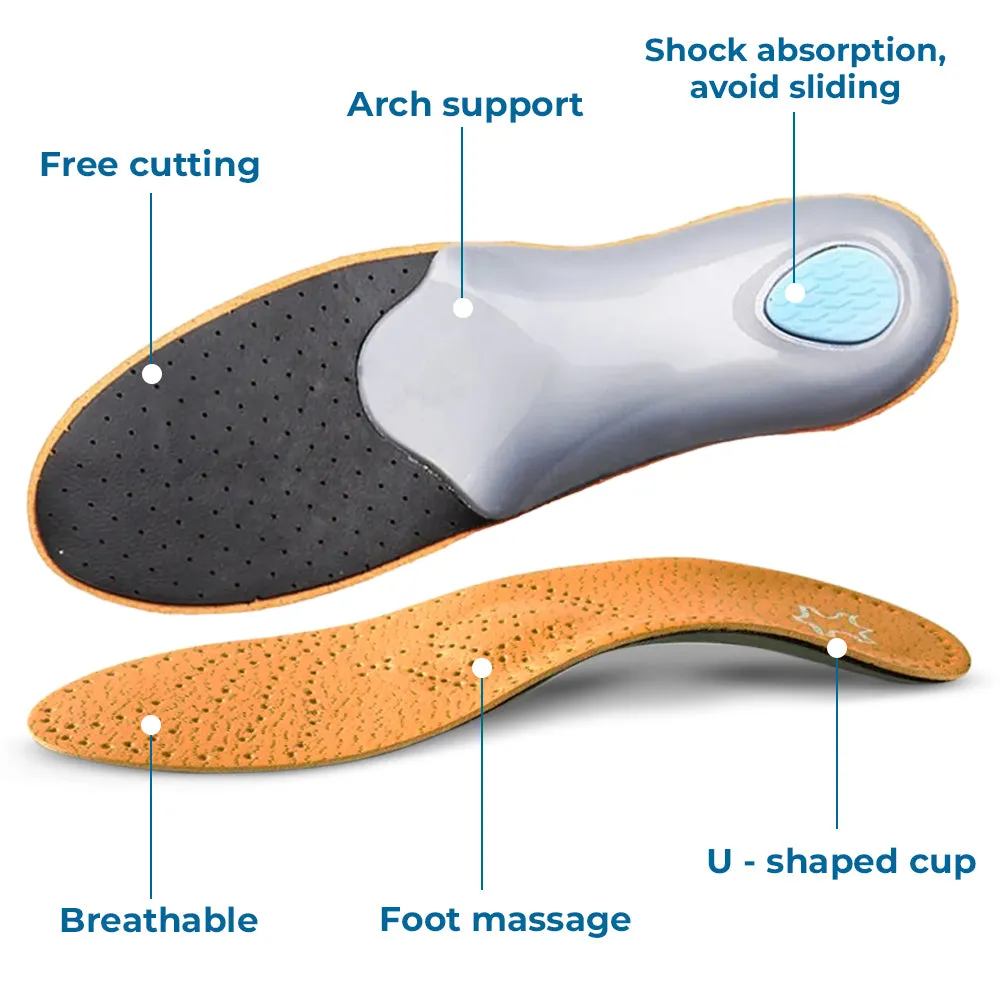 Cuzcare Orthopedic Women Shoes Arch Support Wide Toebox AntiSkid Walking Outdoor