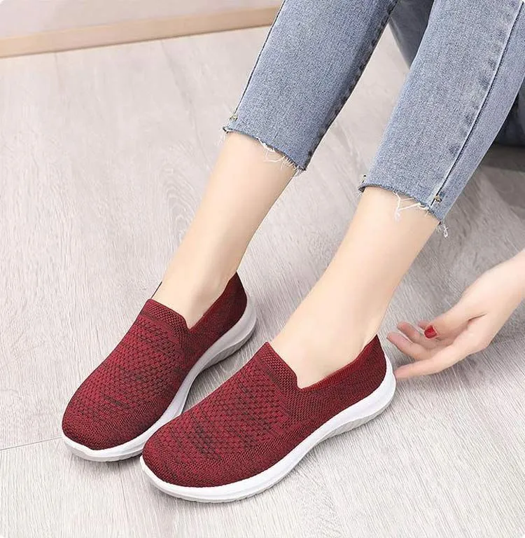 Cuzcare Women Orthopedic Sneakers Knitting Summer Shoes