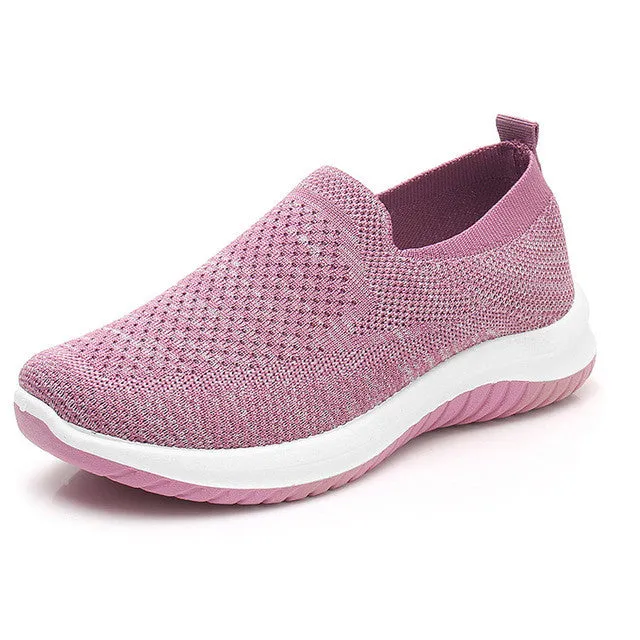 Cuzcare Women Orthopedic Sneakers Knitting Summer Shoes