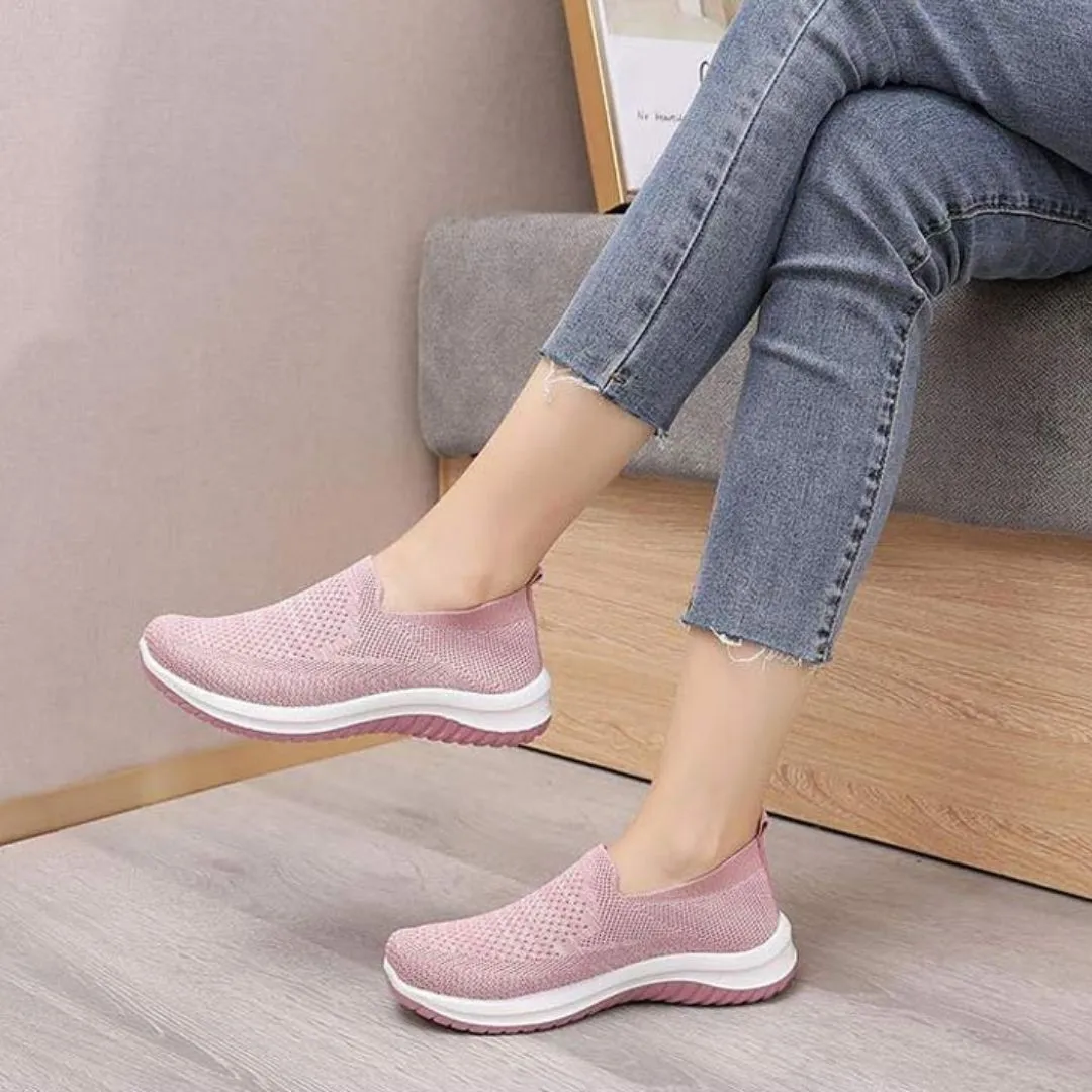 Cuzcare Women Orthopedic Sneakers Knitting Summer Shoes