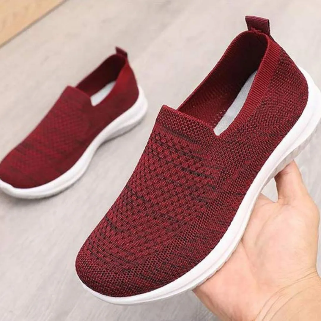Cuzcare Women Orthopedic Sneakers Knitting Summer Shoes