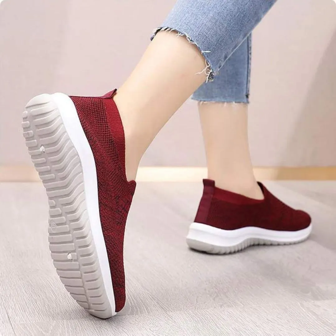 Cuzcare Women Orthopedic Sneakers Knitting Summer Shoes