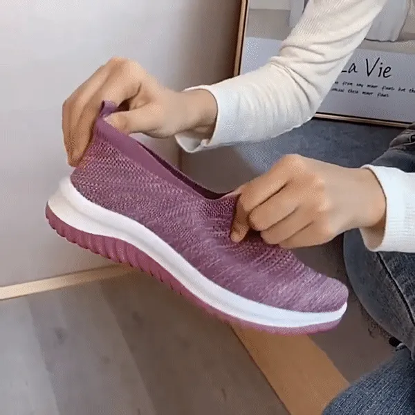 Cuzcare Women Orthopedic Sneakers Knitting Summer Shoes