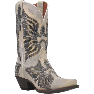 Dan Post® Ladies Ndulgence Black and White Western Boots DP4347