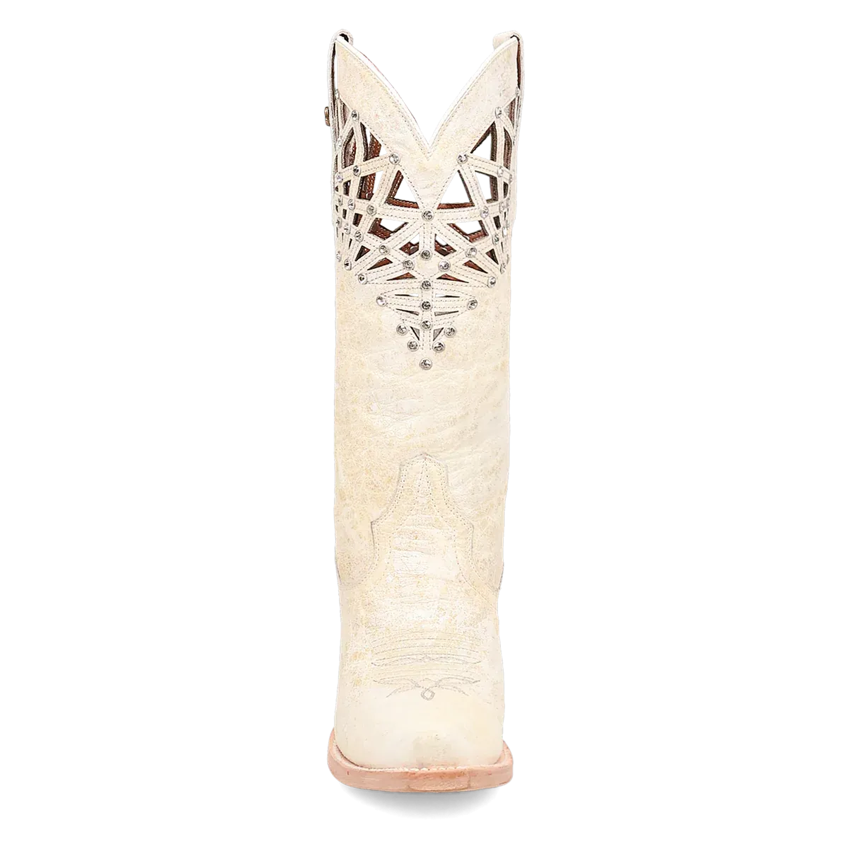 Dan Post Women's Miley Leather Boot in Bone
