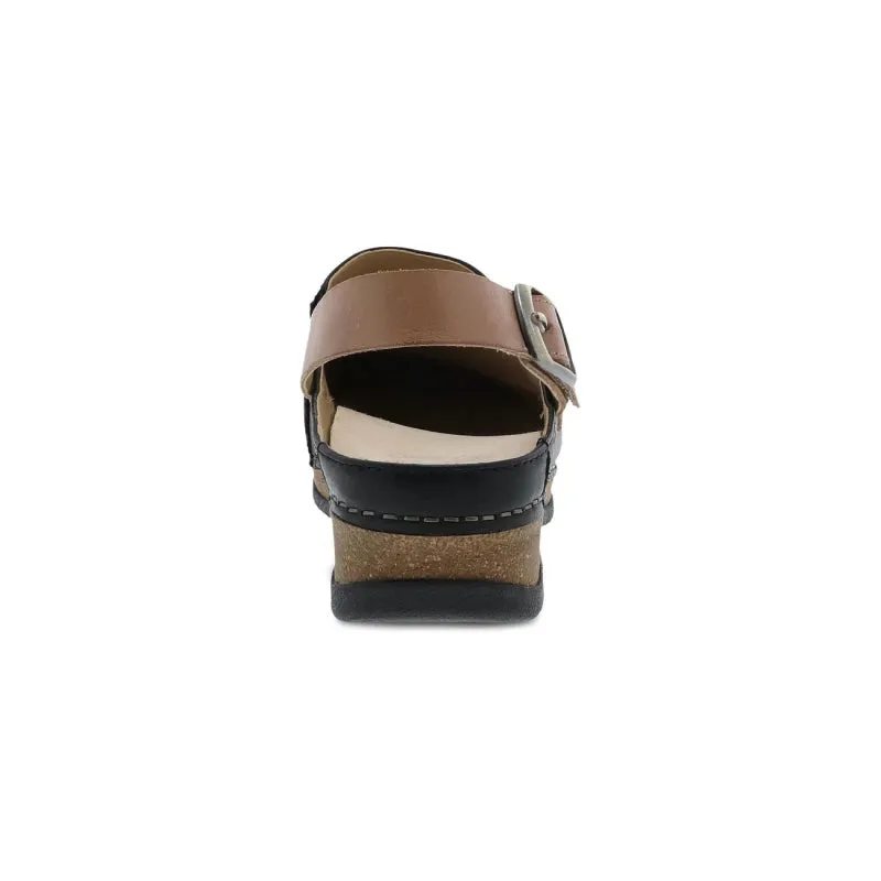 Dansko Women's Merrin Mule - Black Waxy Milled