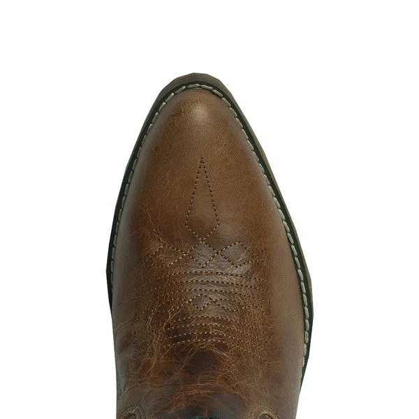 Dingo Women's Adobe Rose 7" Western Bootie - Light Brown DI692