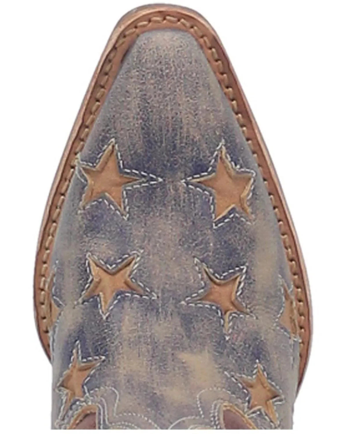 Dingo Women's Liberty Western Booties - Snip Toe - DI 769-BLUE