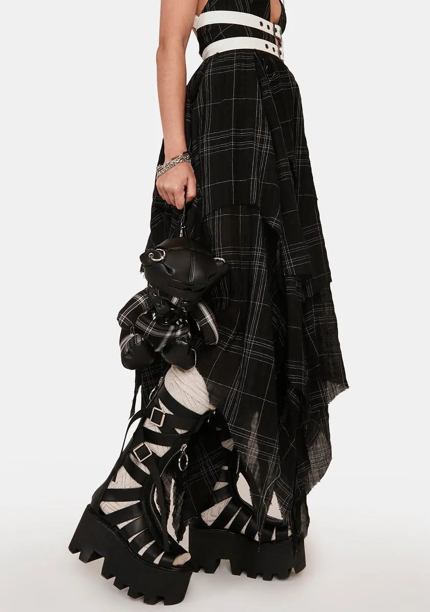 Distortion Platform Gladiator Boots