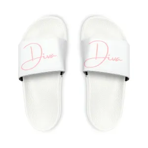Diva Women's PU Slide Sandals