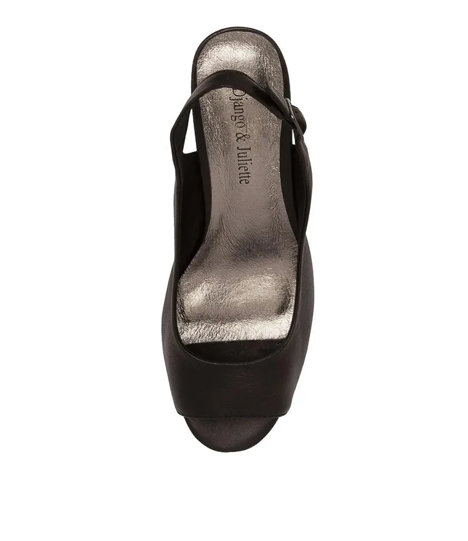 DJANGO AND JULIETTE JIANAS LEATHER  SLING BACK