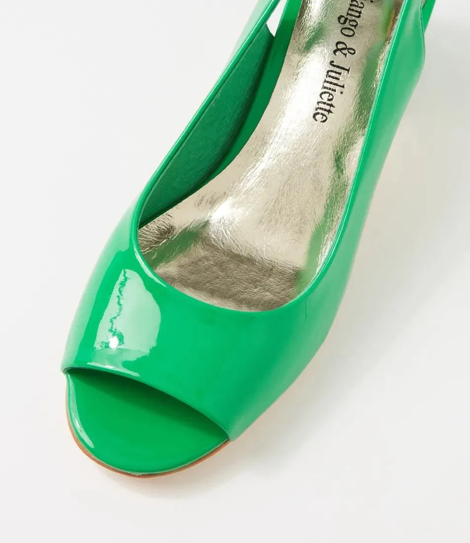 DJANGO AND JULIETTE JIANAS LEATHER  SLING BACK
