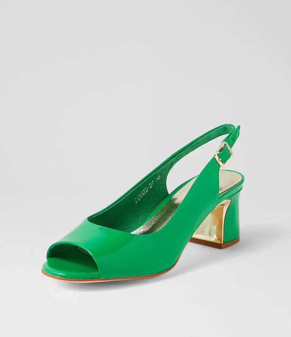 DJANGO AND JULIETTE JIANAS LEATHER  SLING BACK