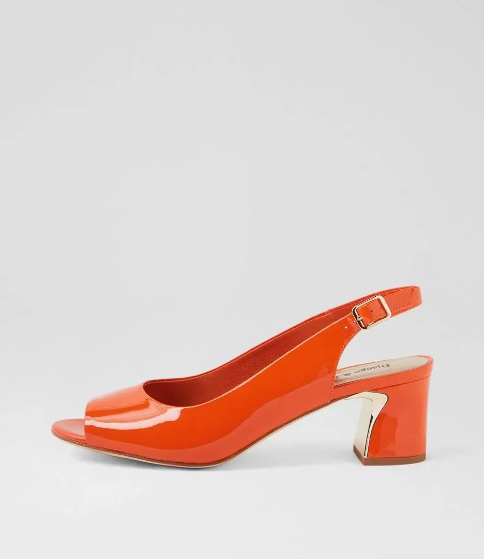 DJANGO AND JULIETTE JIANAS LEATHER  SLING BACK