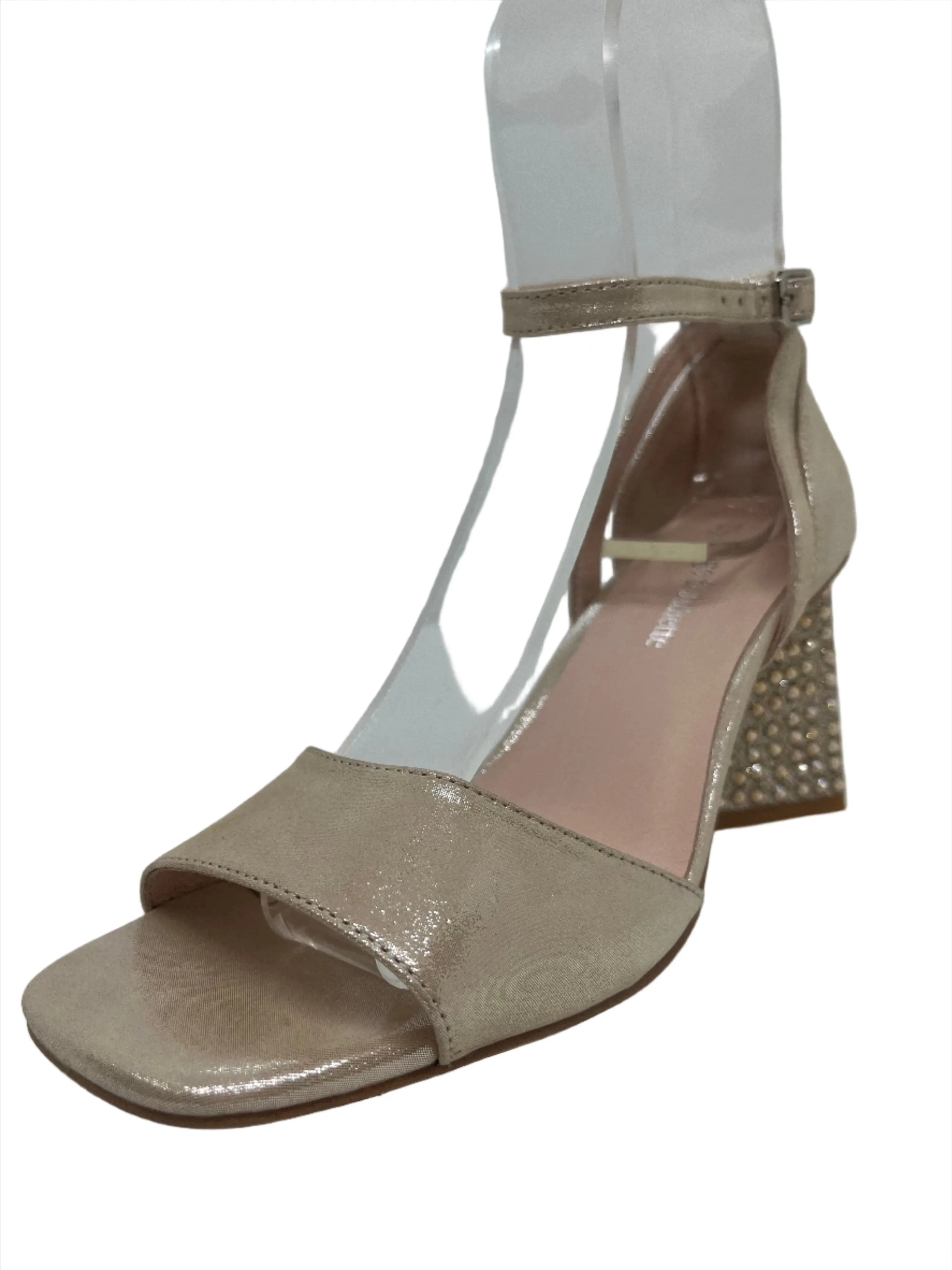 DJANGO AND JULIETTE LAIXI ANKLE STRAP HEEL