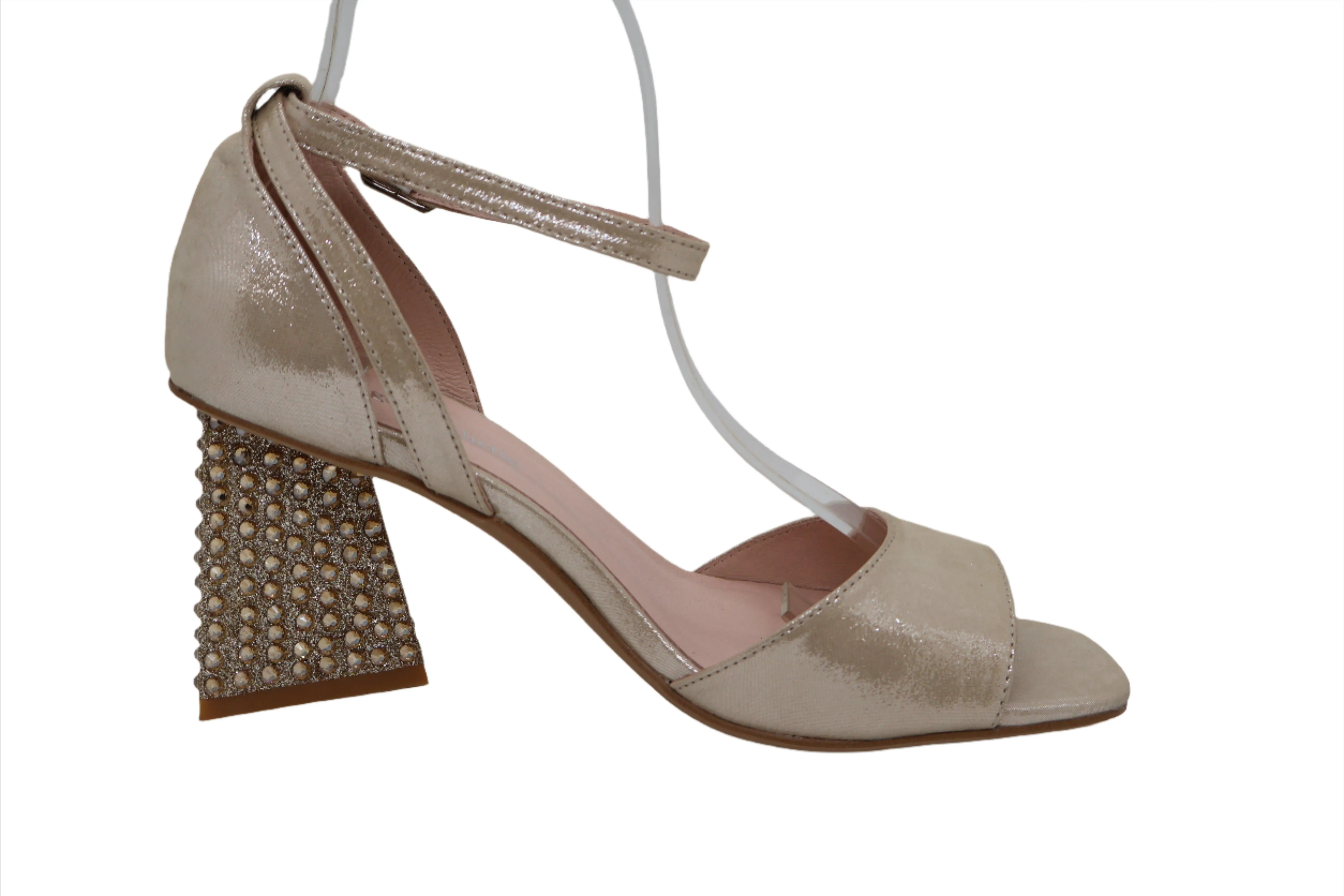 DJANGO AND JULIETTE LAIXI ANKLE STRAP HEEL