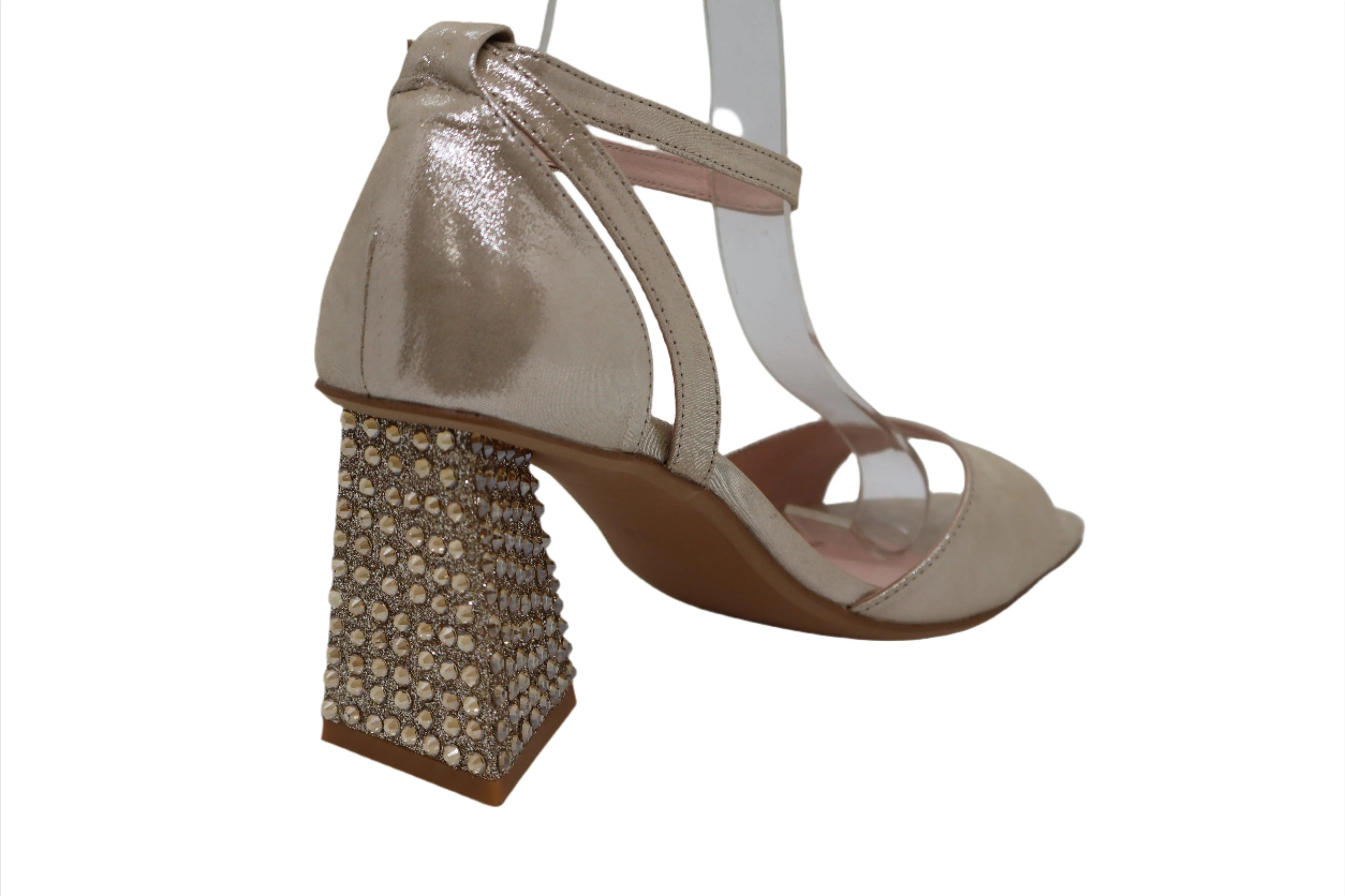DJANGO AND JULIETTE LAIXI ANKLE STRAP HEEL