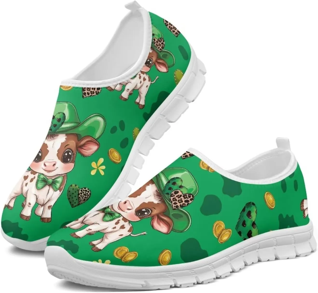 Doojoayie Slip On Walking Shoes for Women Comfy Workout Casual Shoes Holiday