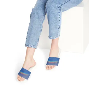 Dreamy Rainbow Women's Slide Sandals