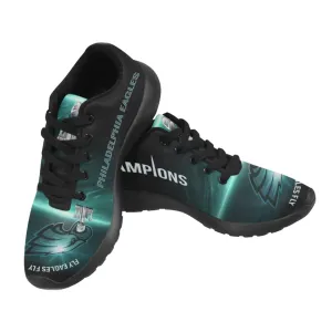 eagles Fan Shoes Midnight Green Black Mens Womens Kids| Nfl Philadelphia super bowl Fan Sneakers