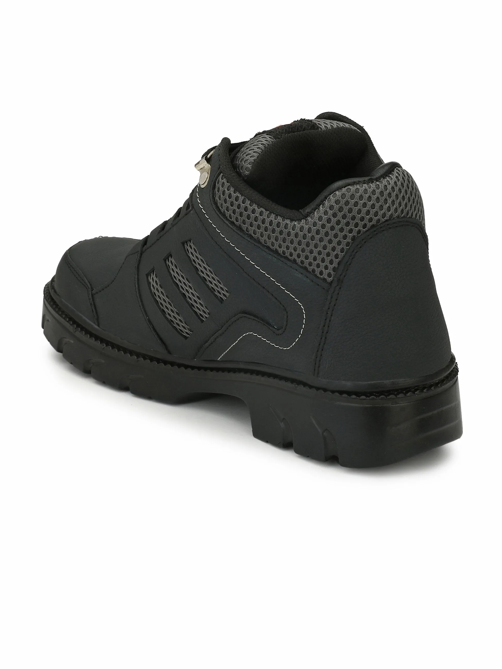 Eego Italy® Heavy Duty Genuine Leather Steel Toe Safety Boots