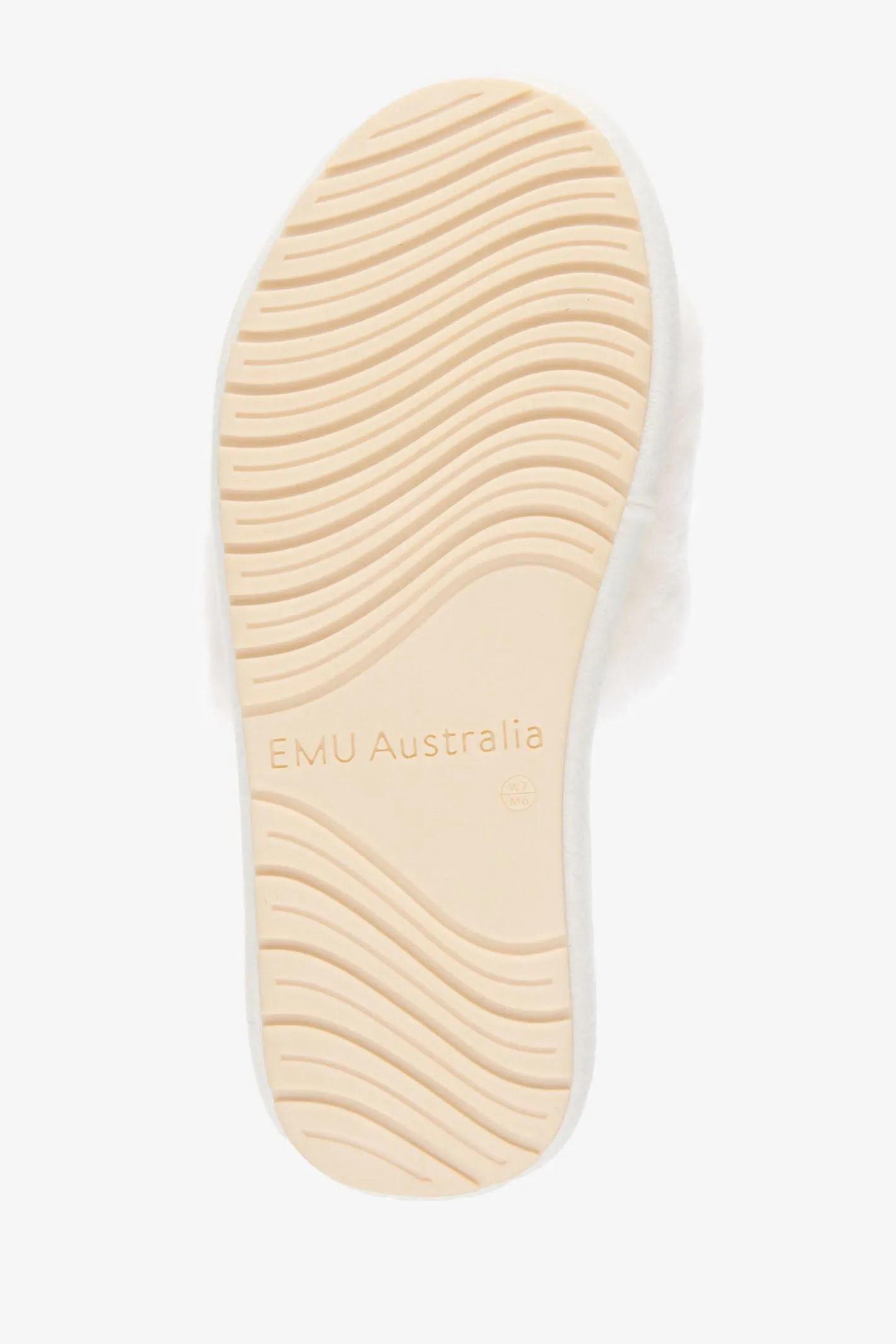 Emu Australia Slider Slipper Sheepskin Natural Off White W13088