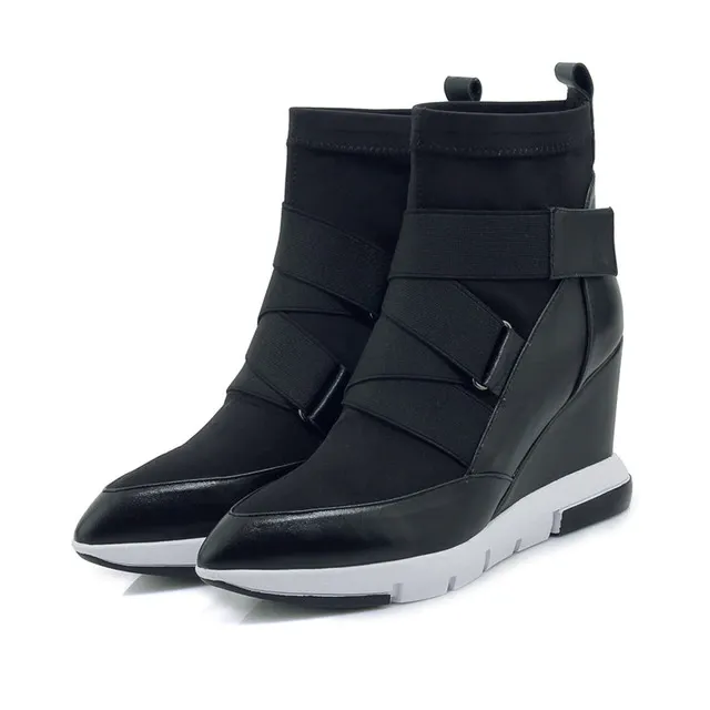 Erwin Women's Leather Platform Boots