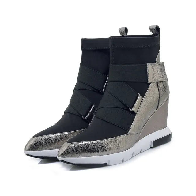 Erwin Women's Leather Platform Boots