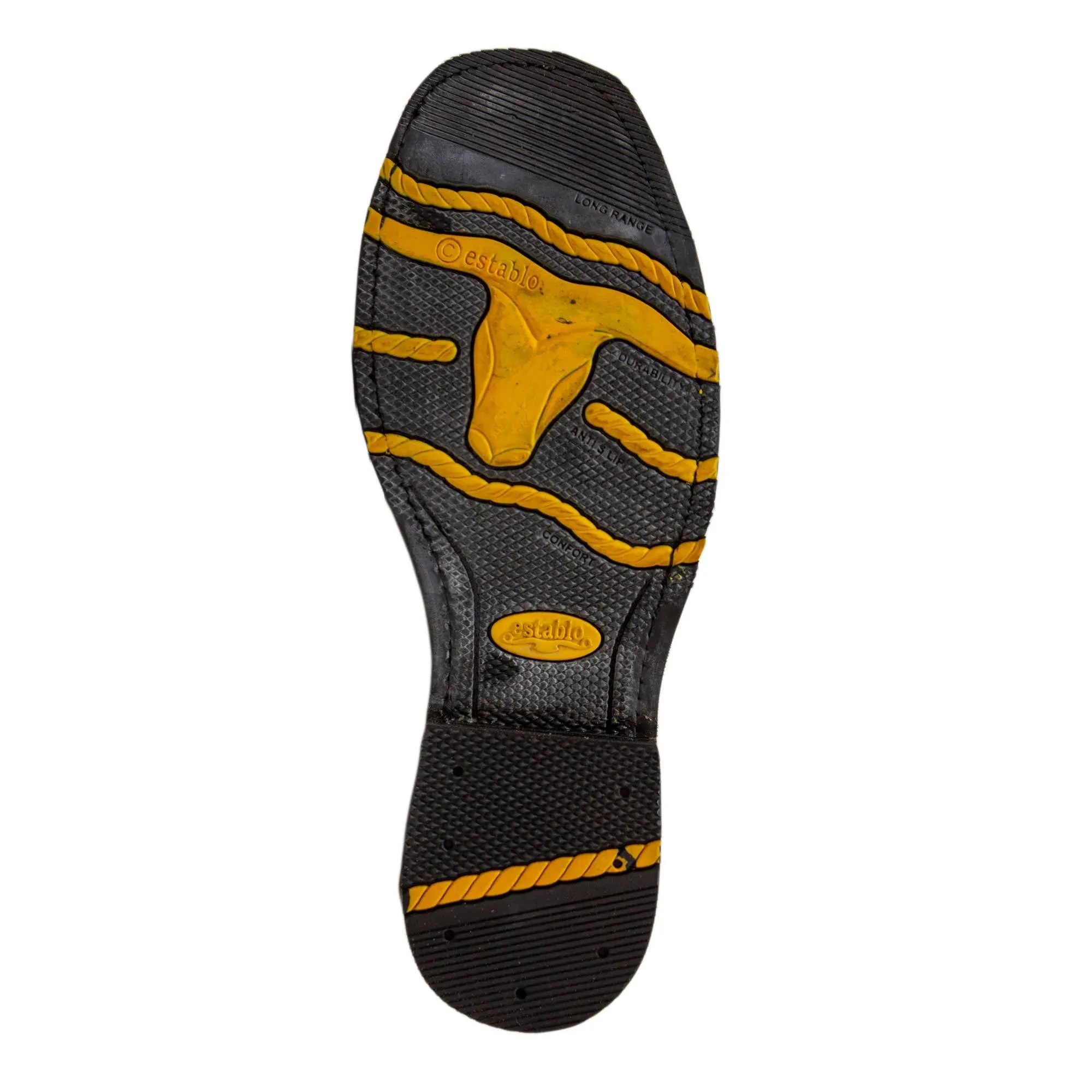 ESTABLO Men's Work Boot Steel Toe 41544