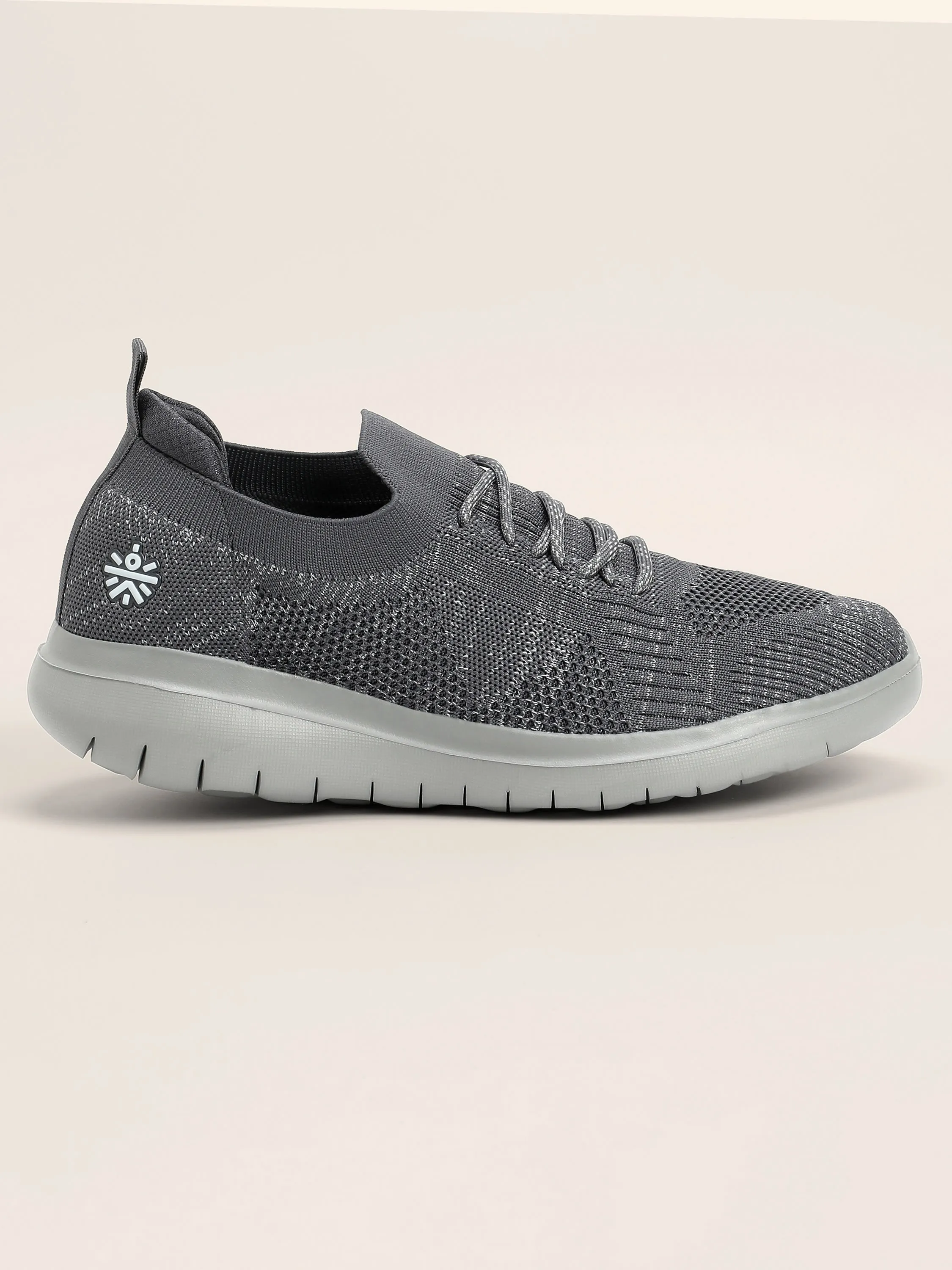 EZ  Step Men's Walking Shoes - D.Grey