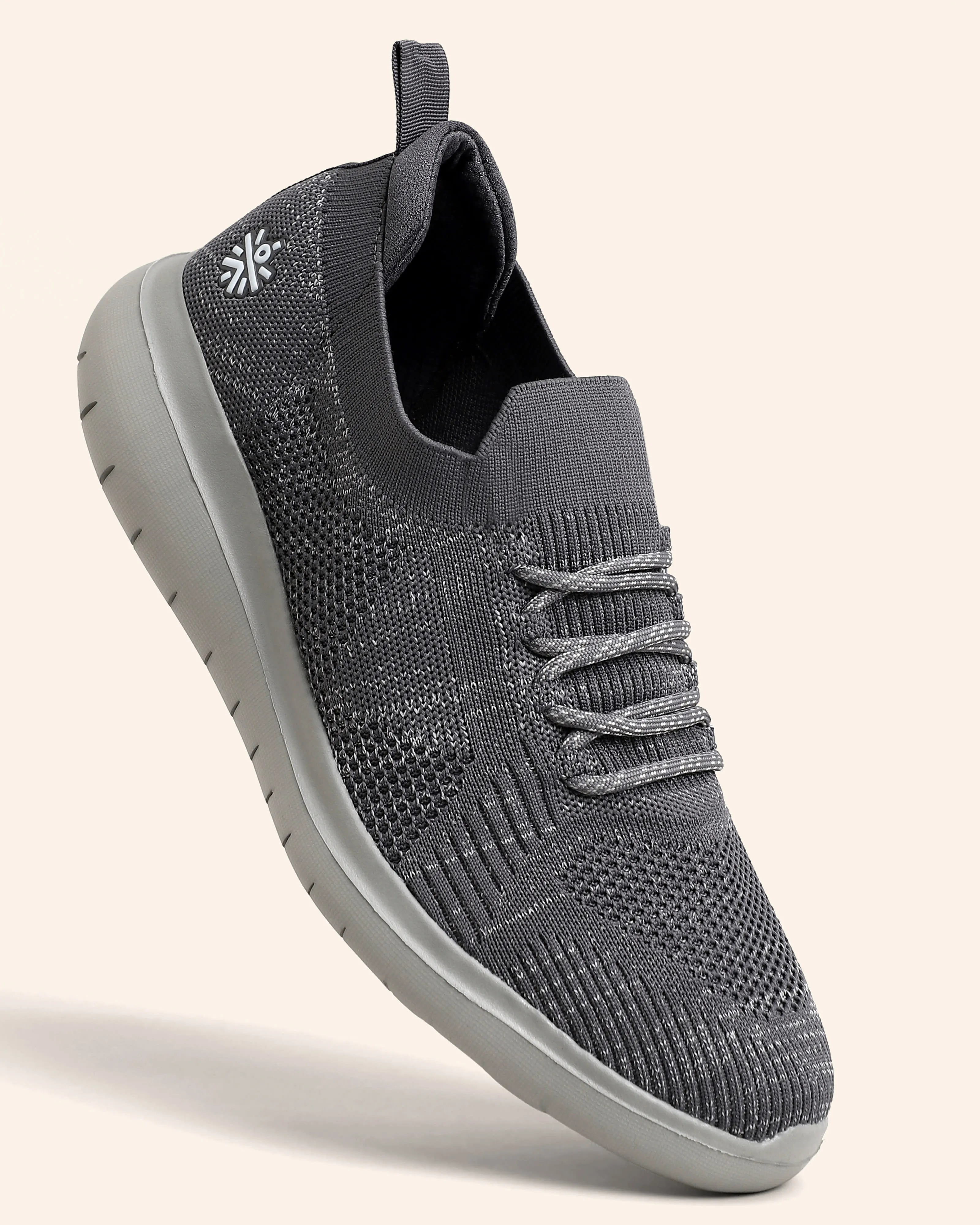 EZ  Step Men's Walking Shoes - D.Grey