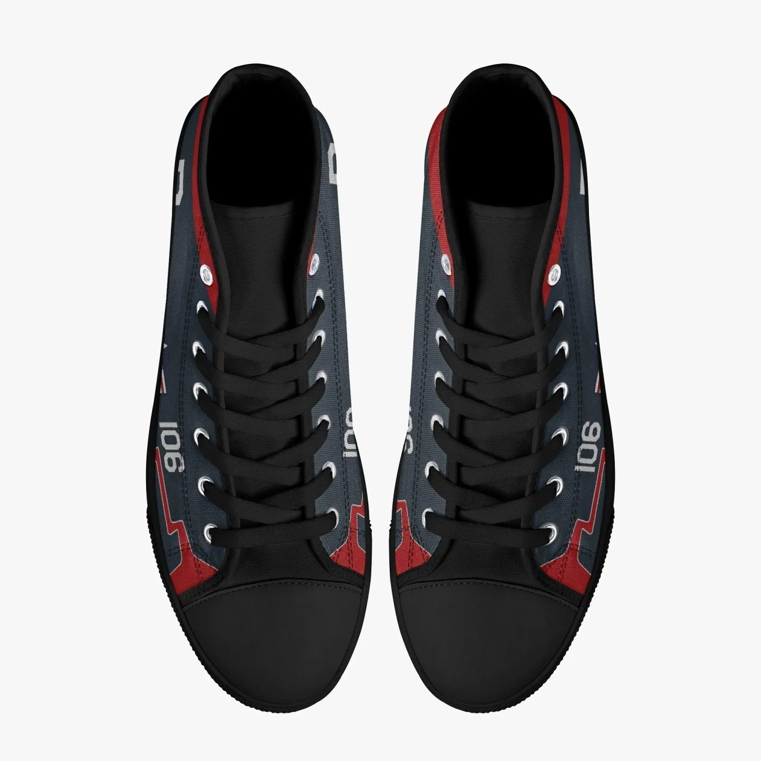 F9F-5 Panther "D106" High Top Canvas Shoes