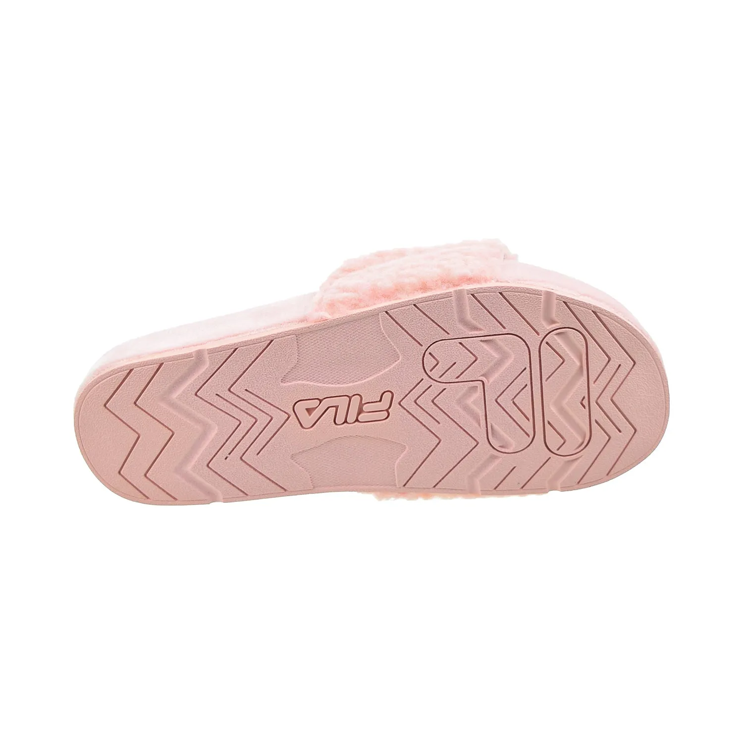 Fila Fuzzy Drifter Women's Slide Sandals Pink-Navy-Red