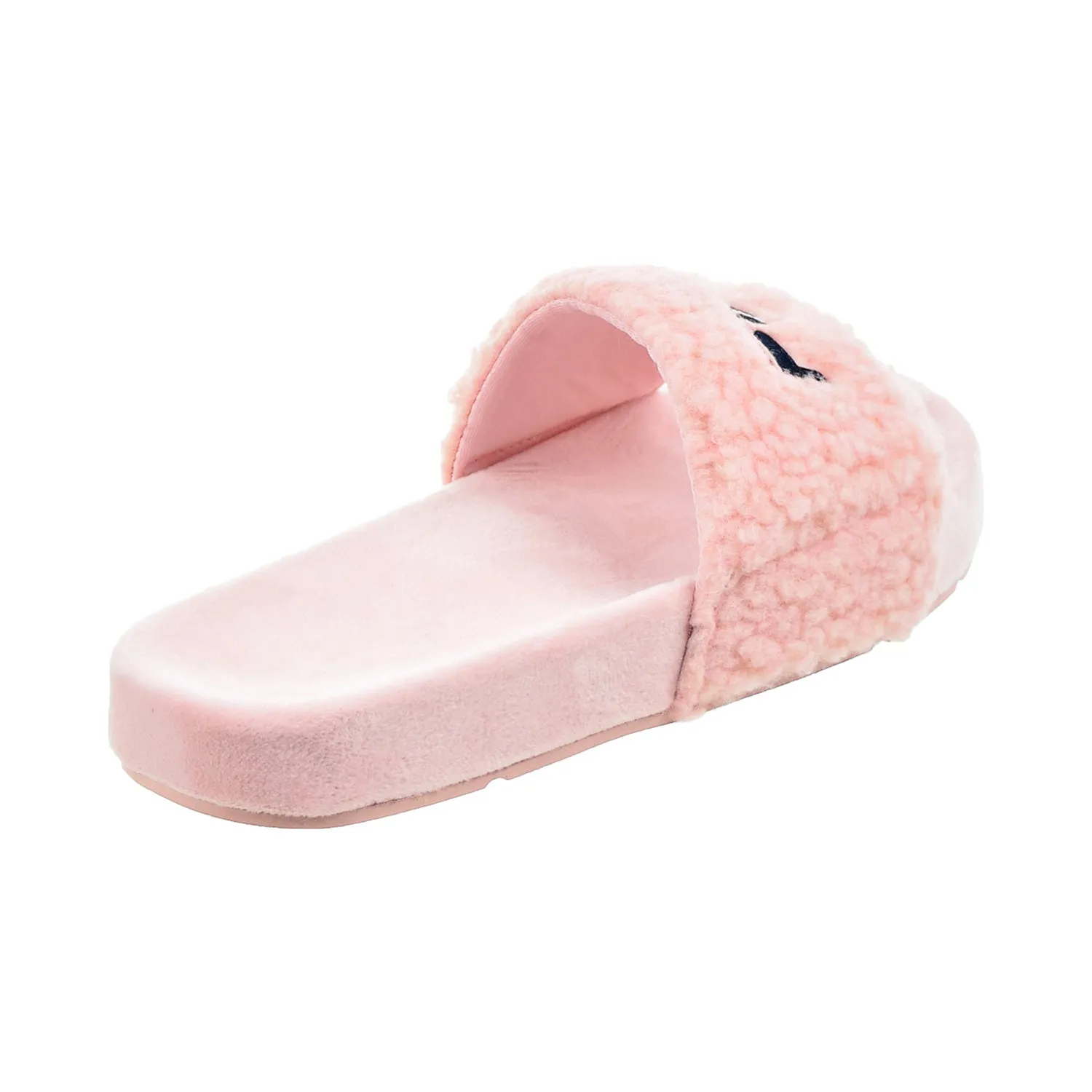 Fila Fuzzy Drifter Women's Slide Sandals Pink-Navy-Red