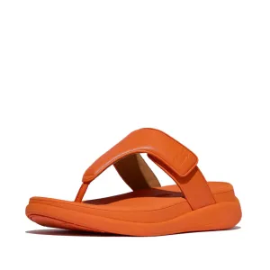 FitFlop F-Mode Go Adjustable Flatform Sandals - Satsuma