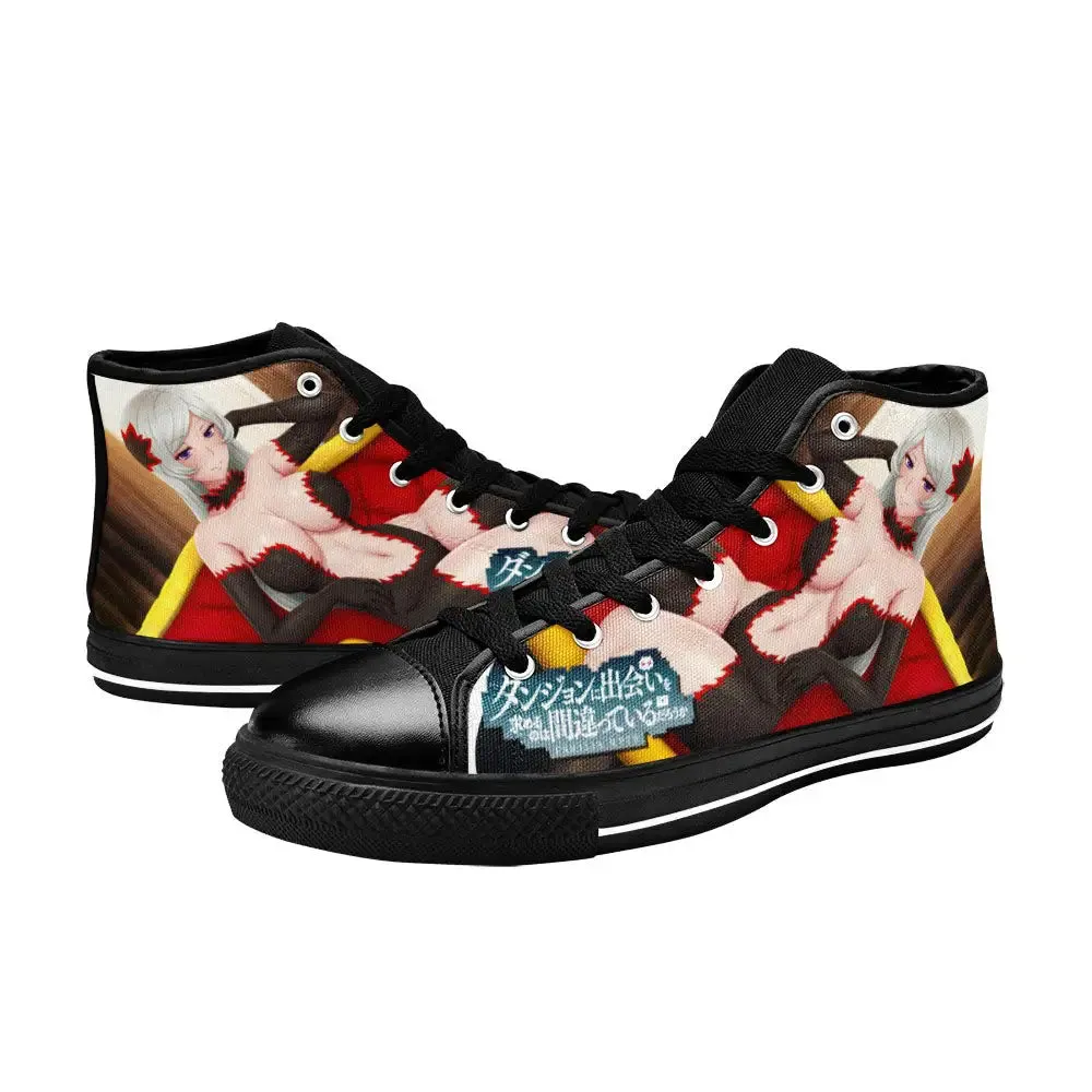 Freya Syr DanMachi Shoes High Top Sneakers for Kids and Adults