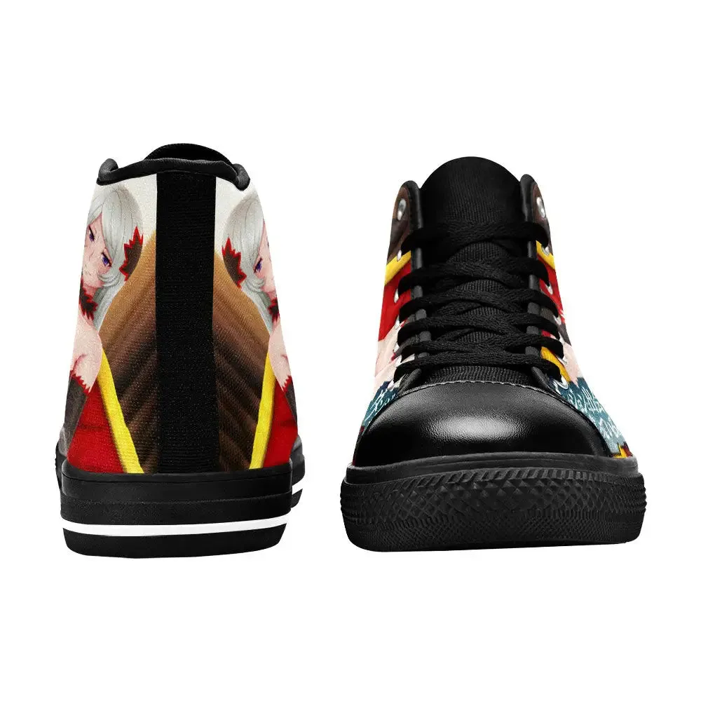Freya Syr DanMachi Shoes High Top Sneakers for Kids and Adults