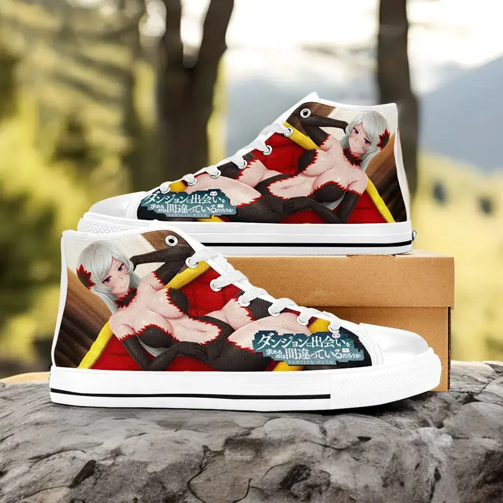 Freya Syr DanMachi Shoes High Top Sneakers for Kids and Adults