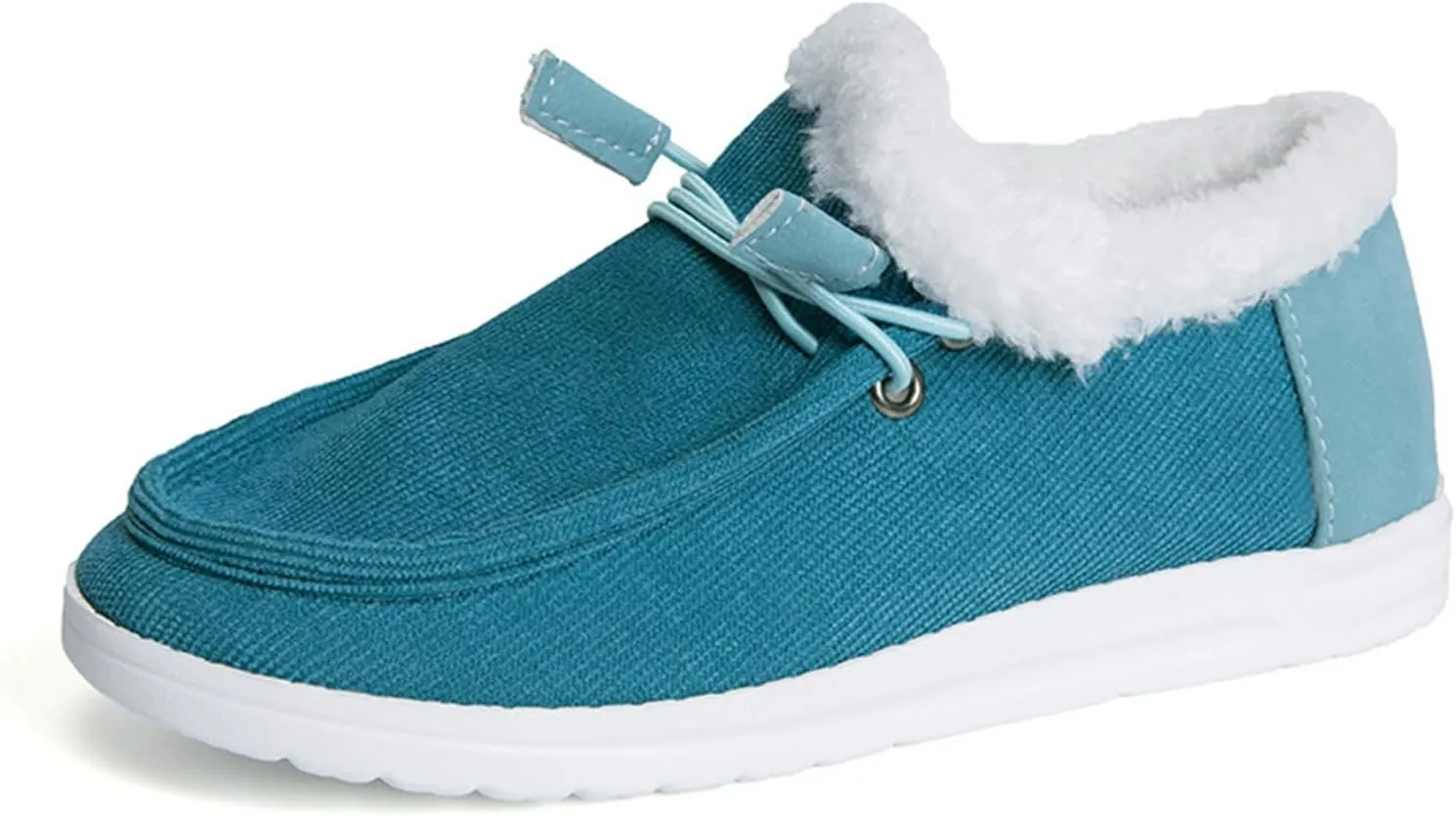 Fuzzy Boots Tall Womens Snow Boots Winter Warm Ankle Booties Slip On Outdoor Fur Lined Comfortable Fashion Casual Walking Shoes for Women