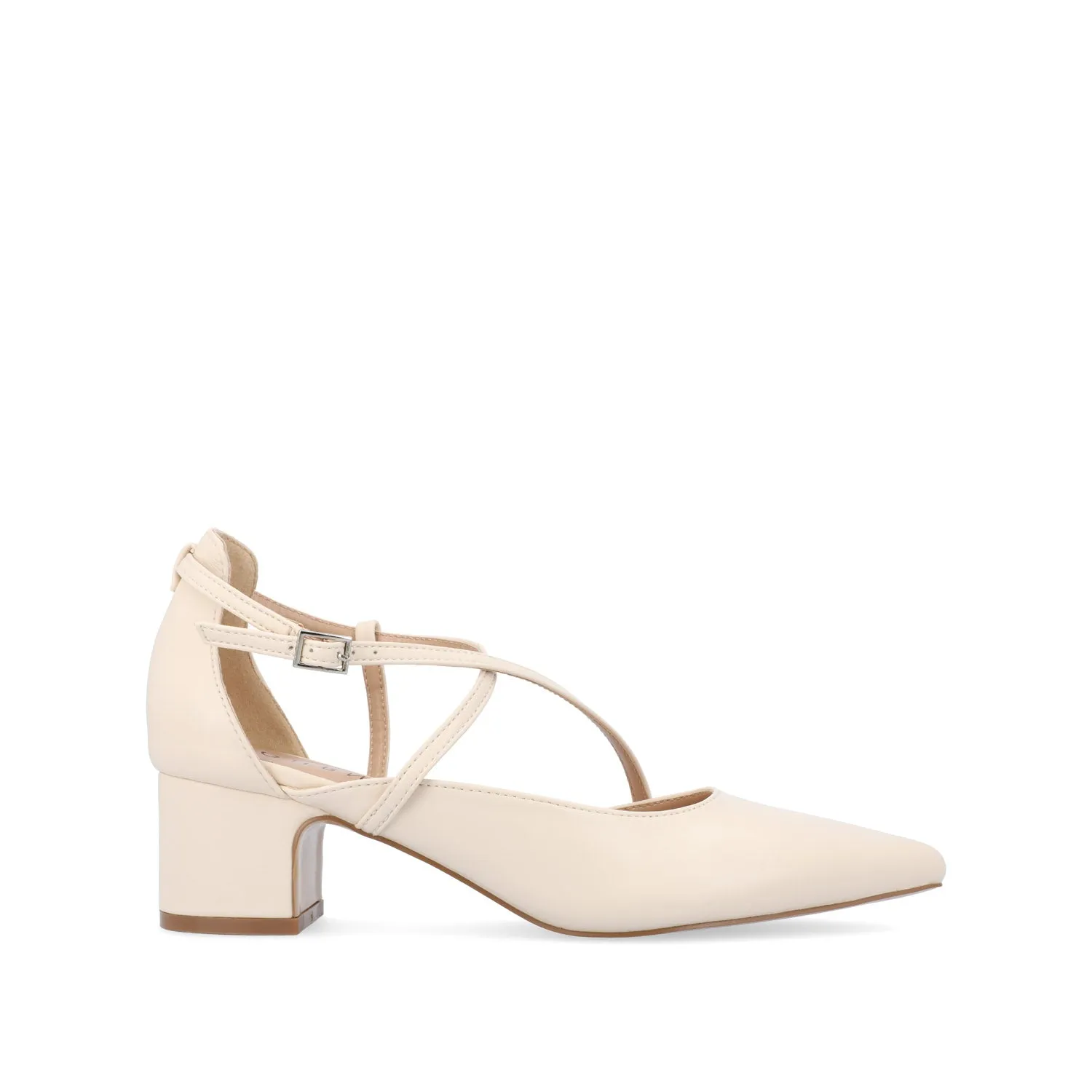 GALVINN LOW BLOCK HEELS IN WIDE