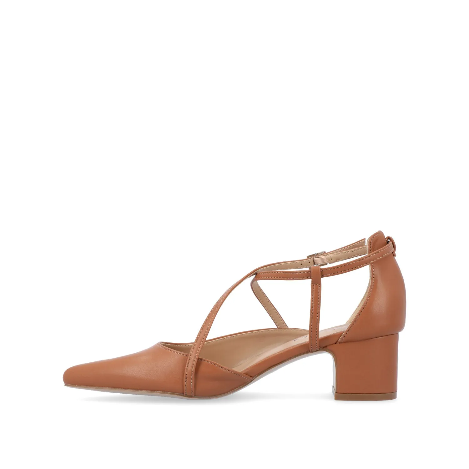 GALVINN LOW BLOCK HEELS IN WIDE