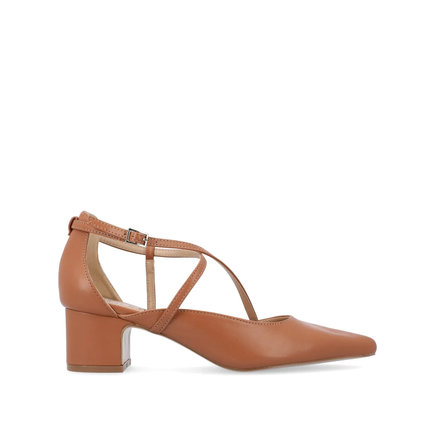 GALVINN LOW BLOCK HEELS IN WIDE