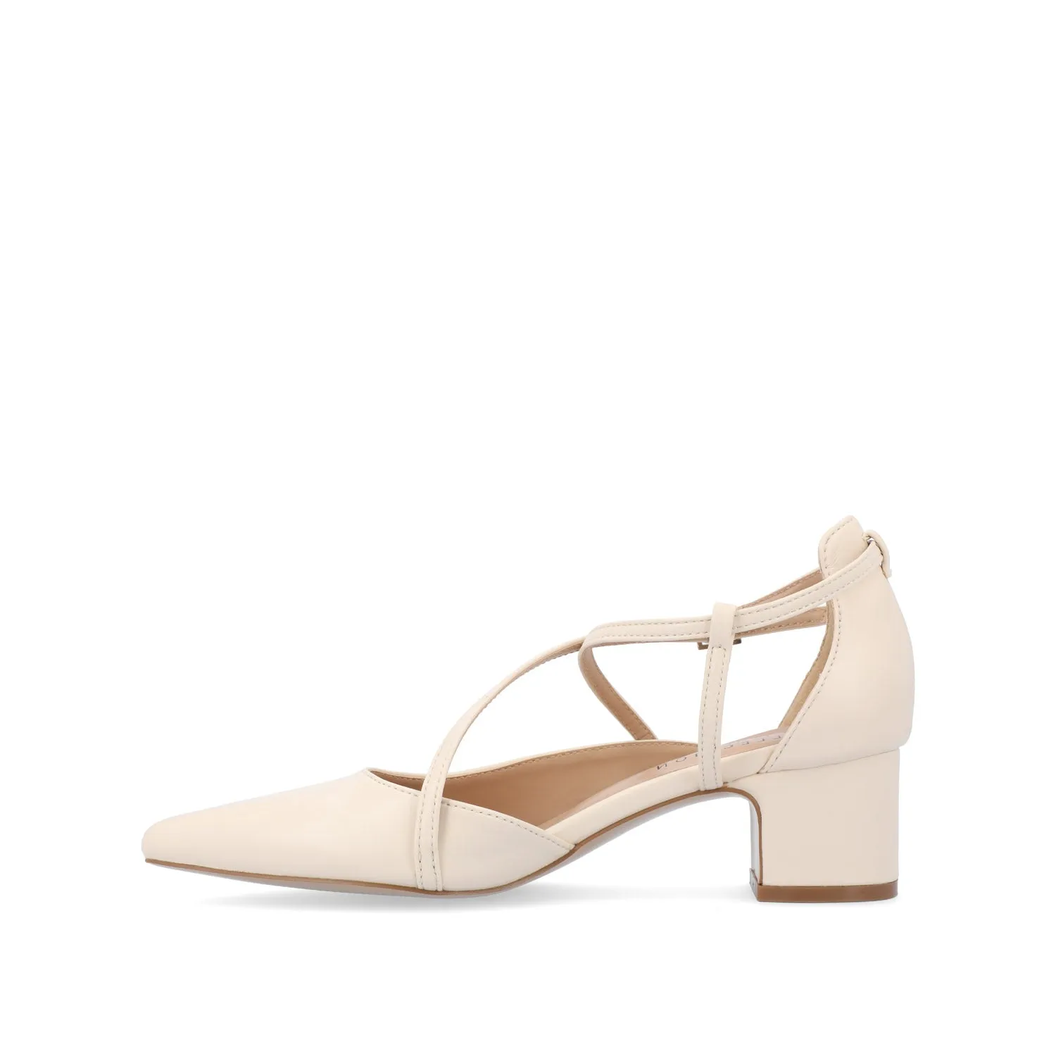 GALVINN LOW BLOCK HEELS IN WIDE