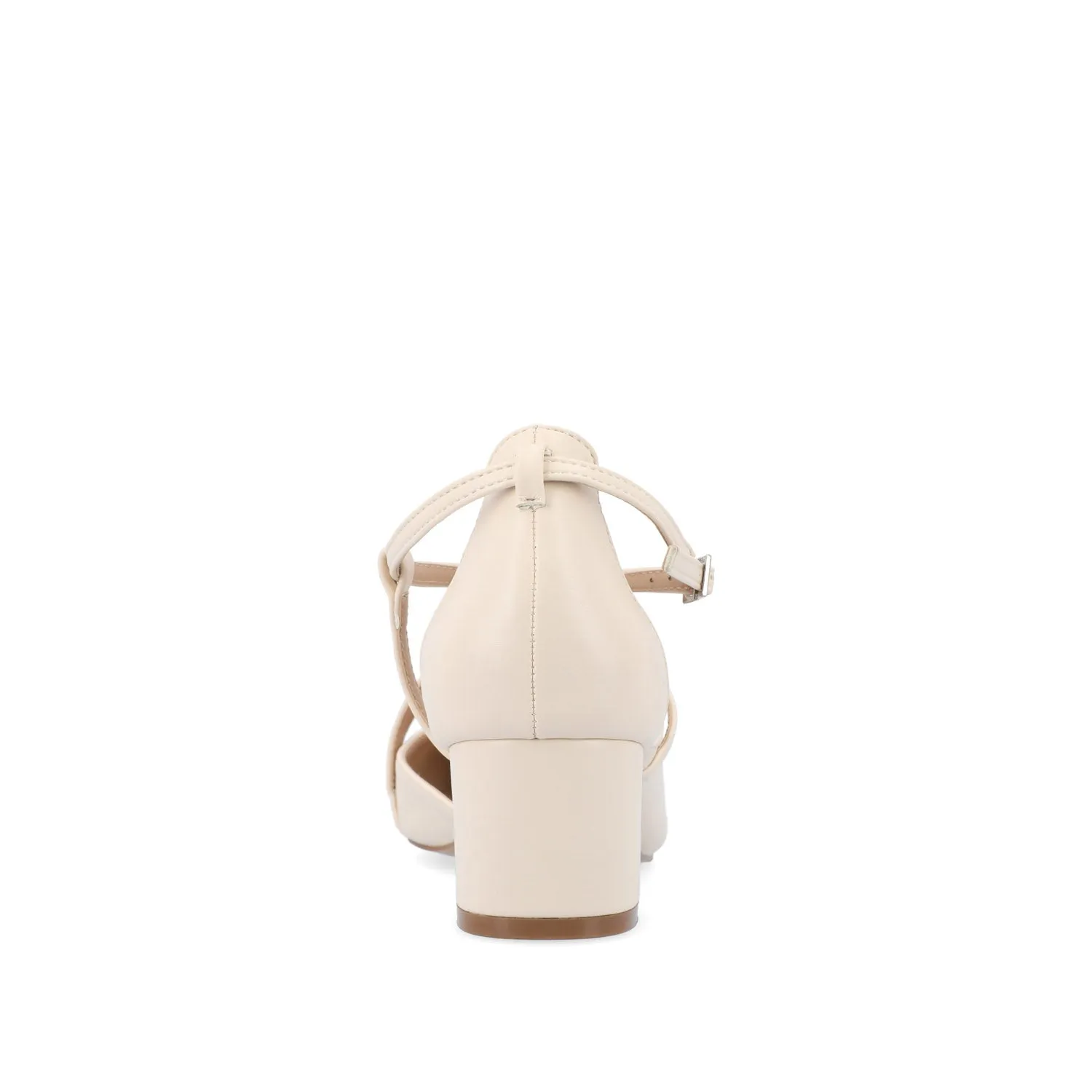 GALVINN LOW BLOCK HEELS IN WIDE