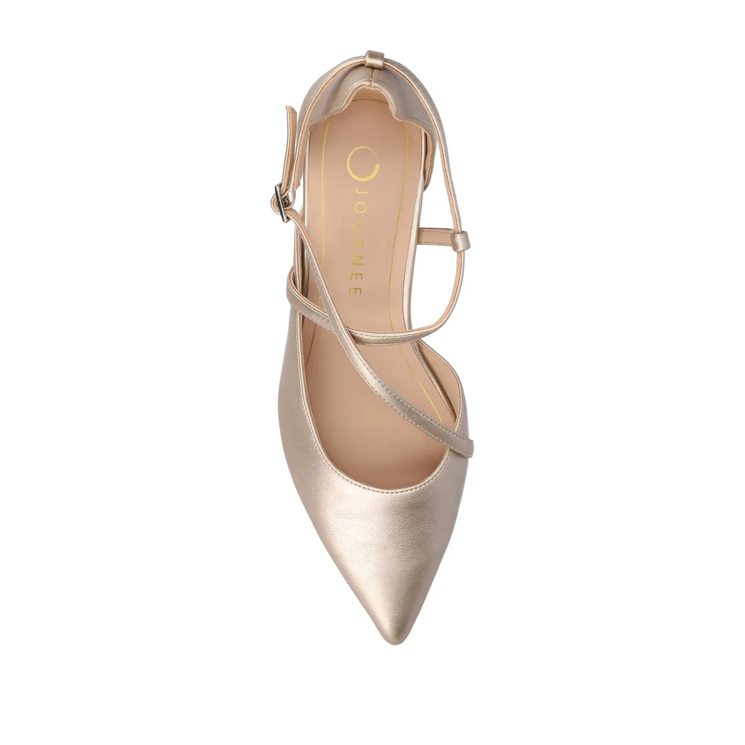 GALVINN LOW BLOCK HEELS IN WIDE