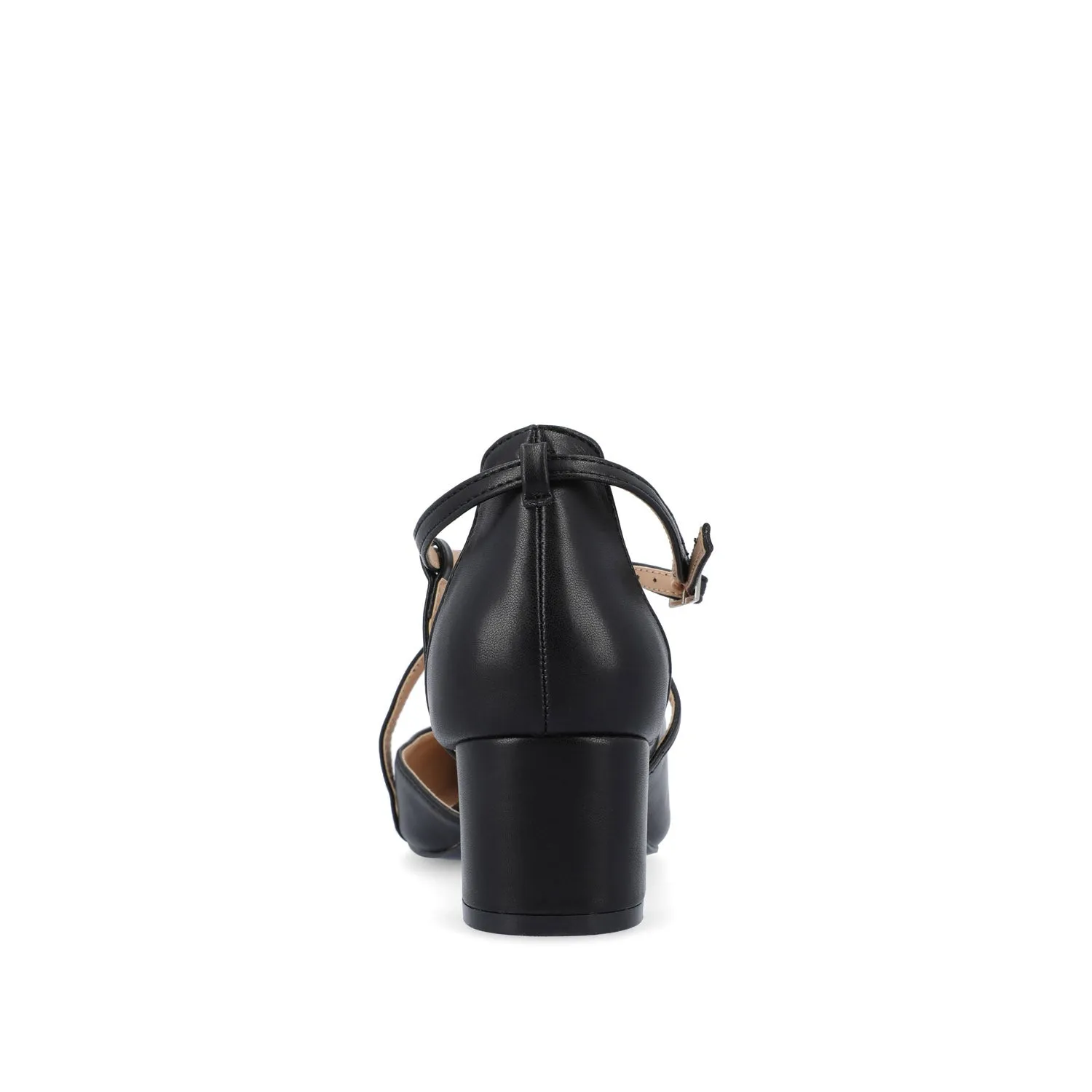 GALVINN LOW BLOCK HEELS IN WIDE