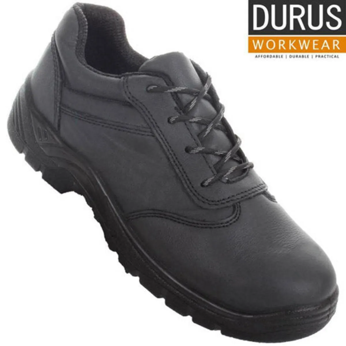 Game Durus Workwear Steel Toe Cap Lace-Up Uniform Shoe SBU07